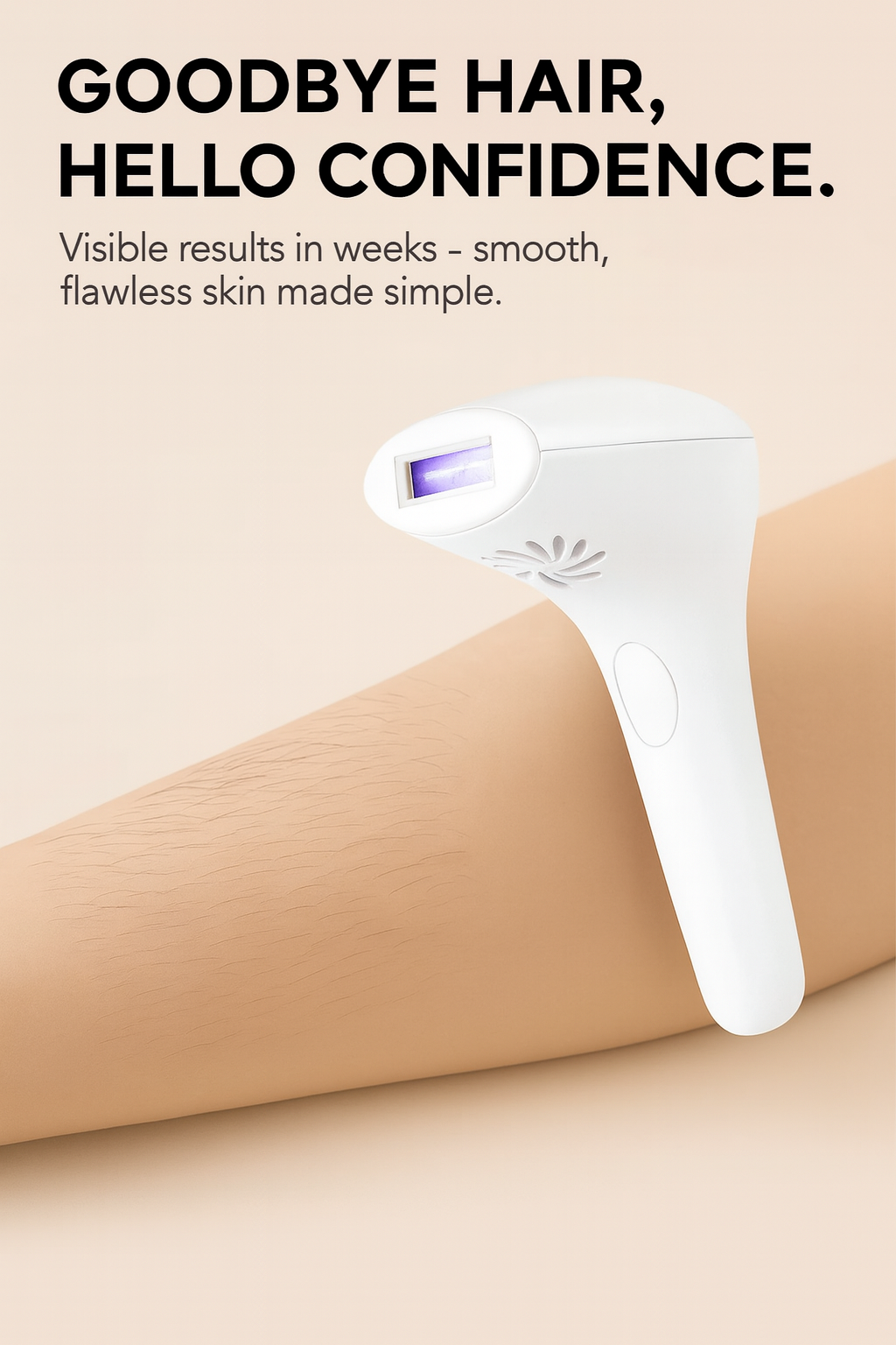 Intense Pulsed Light (IPL) Hair Removal Device – 900,000 Flashes | Full Body Use