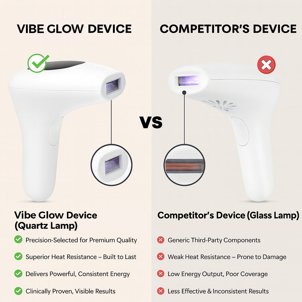 Intense Pulsed Light (IPL) Hair Removal Device – 900,000 Flashes | Full Body Use